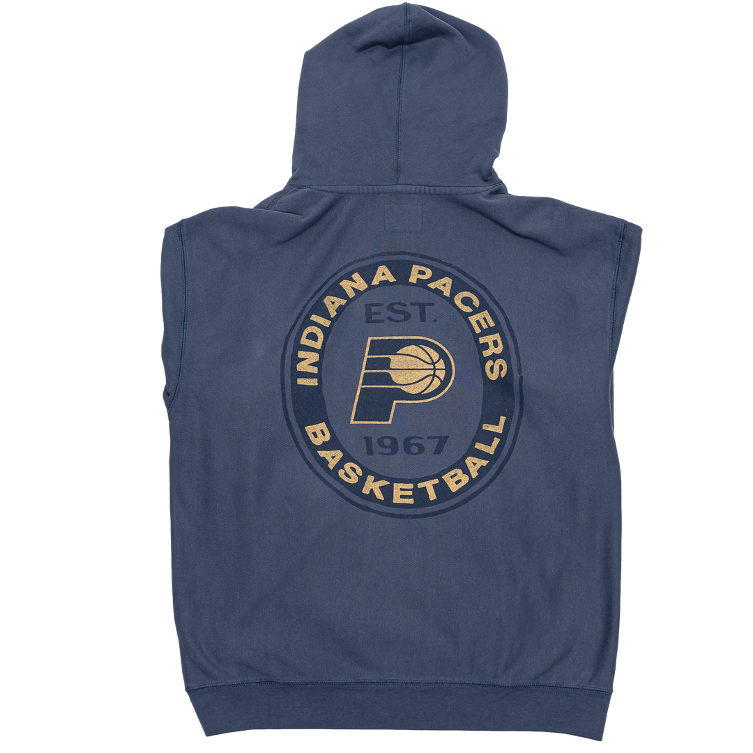 Adult Indiana Pacers Boot Path Hooded Sweatshirt in Blue by '47