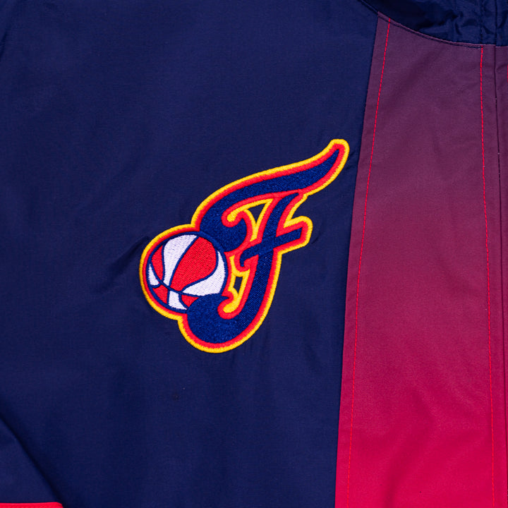 Adult Indiana Fever 2025 Season Full-Zip Windbreaker in Navy by Authmade