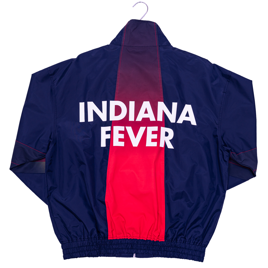 Adult Indiana Fever 2025 Season Full-Zip Windbreaker in Navy by Authmade