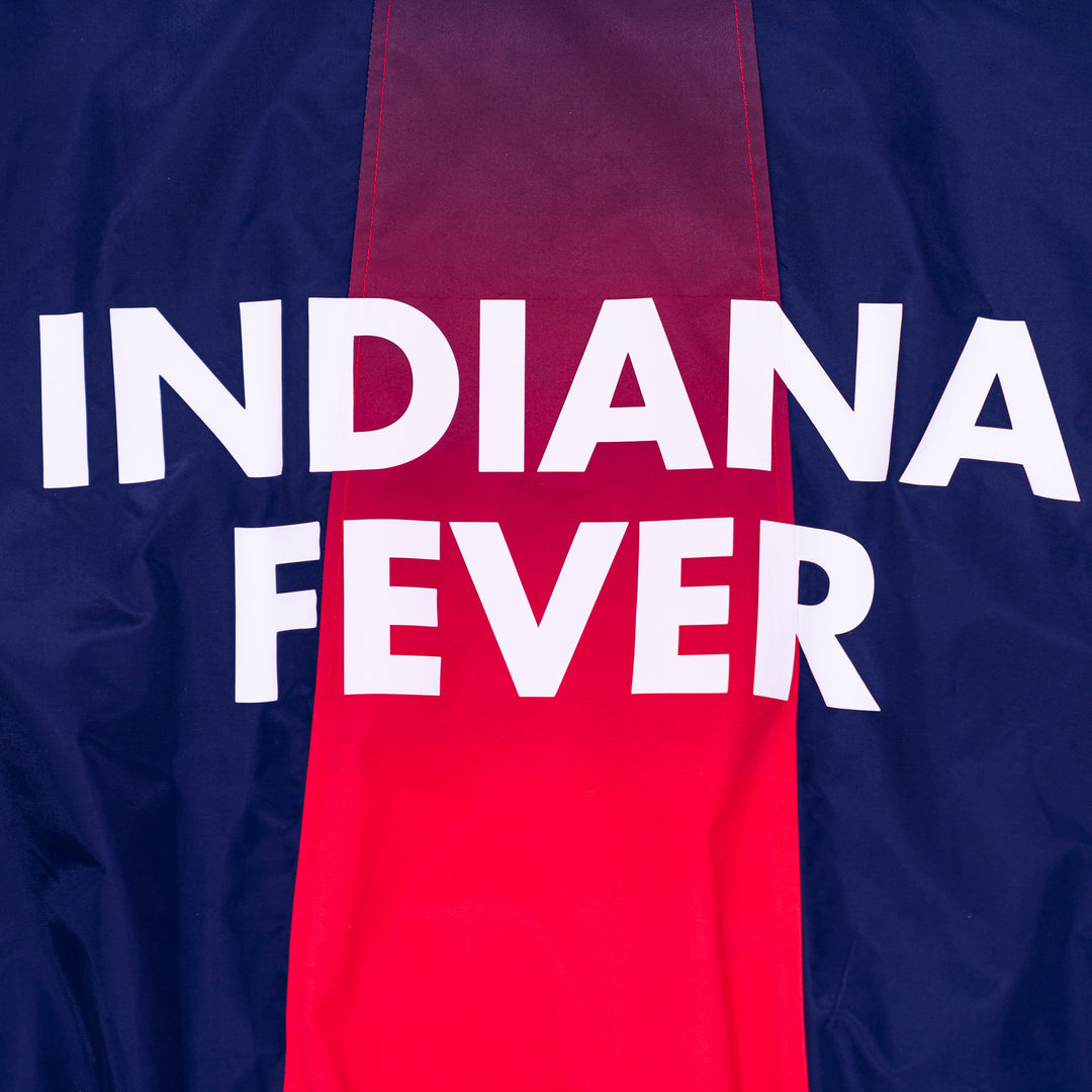 Adult Indiana Fever 2025 Season Full-Zip Windbreaker in Navy by Authmade