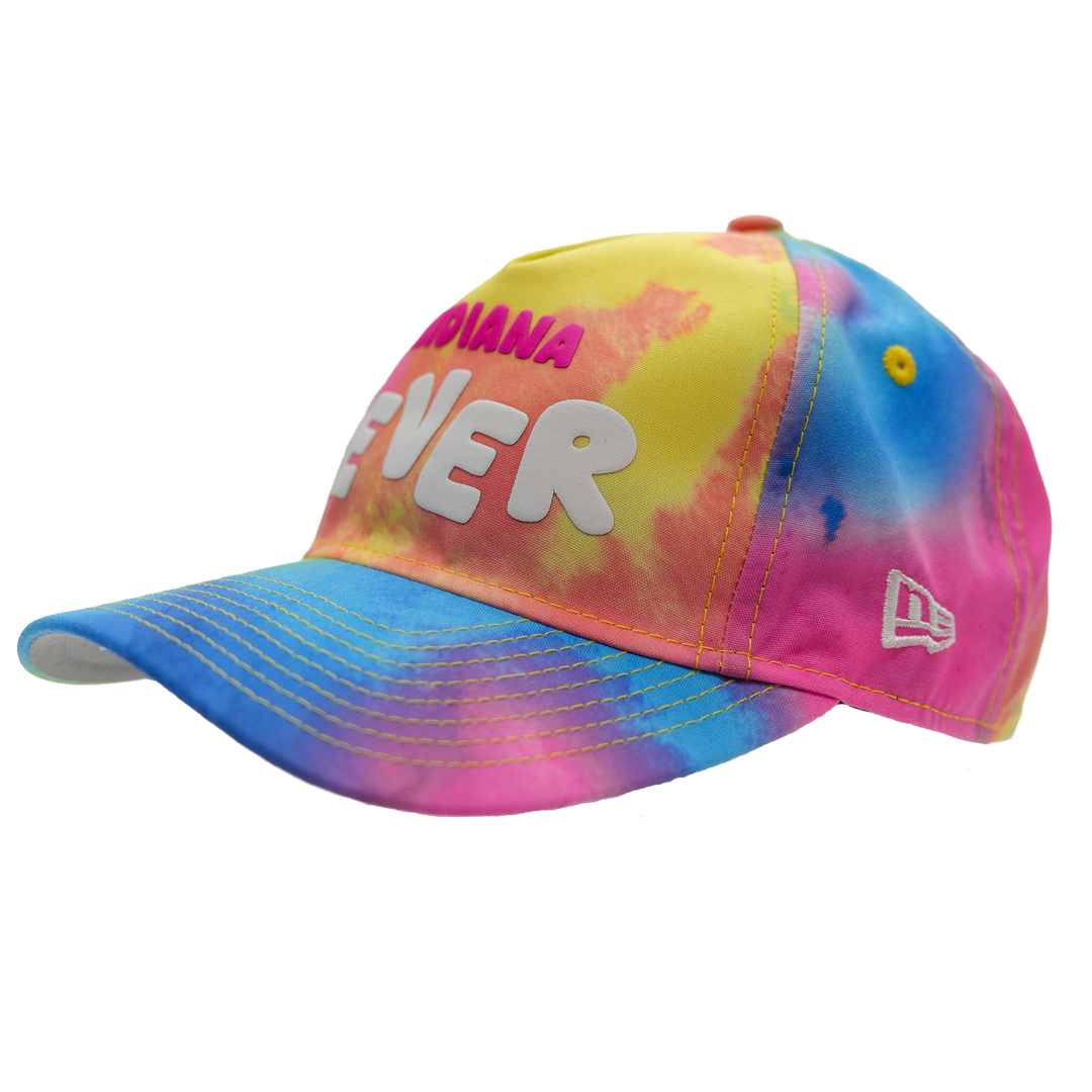 Youth Girls Indiana Fever Tie Dye 9Forty Hat in Tye Dye by New Era