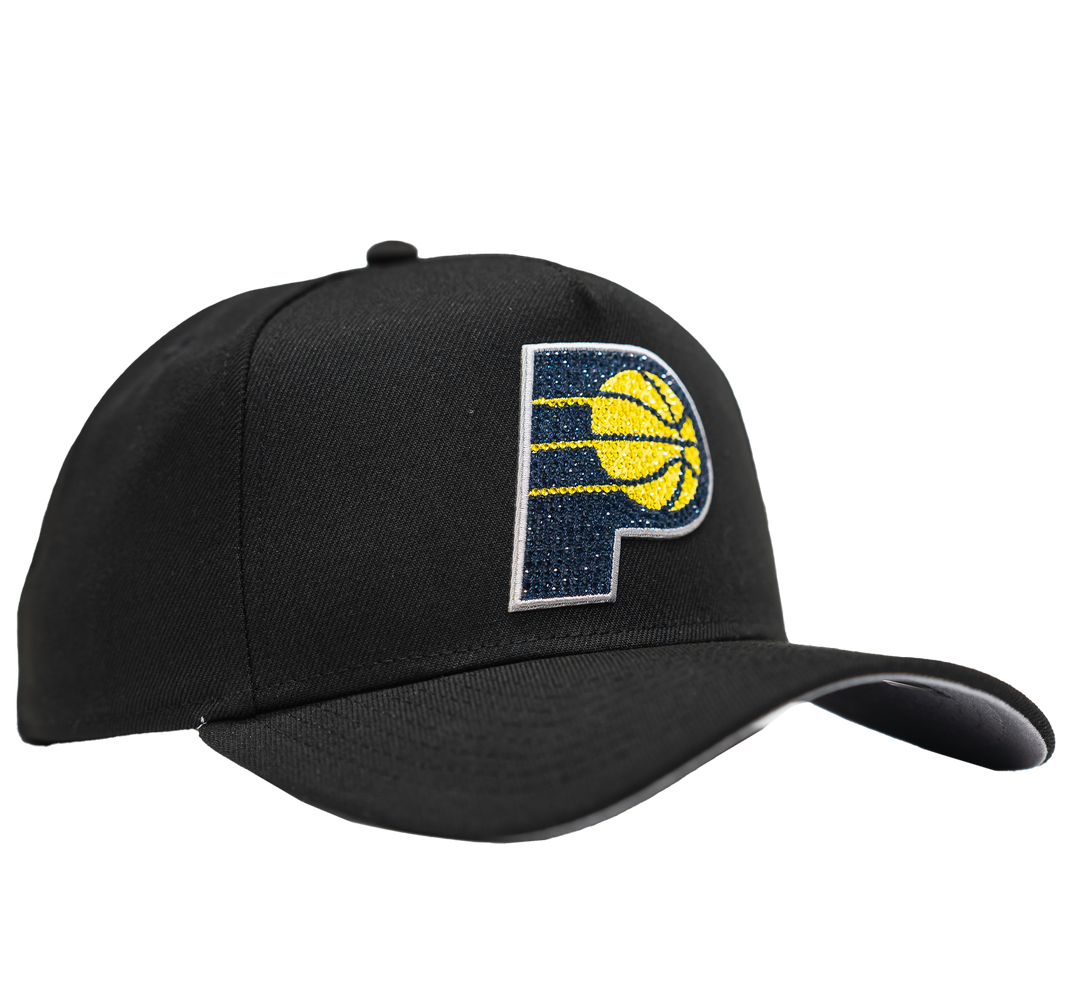 Adult Indiana Pacers Official 2026 NBA Draft 59Forty AF Hat in Black by New Era