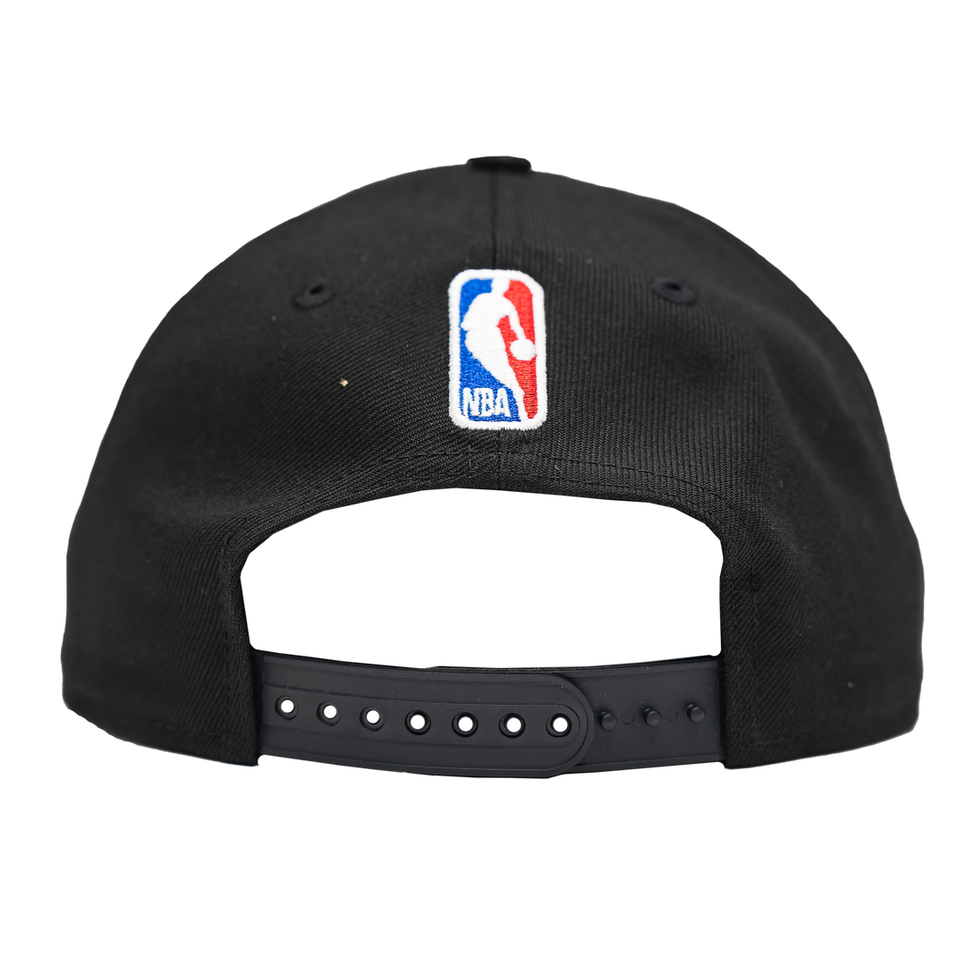 Adult Indiana Pacers Official 2026 NBA Draft 9Forty AF Hat in Black by New Era