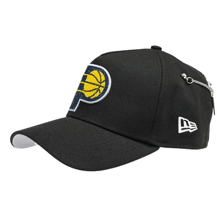 Adult Indiana Pacers Official 2026 NBA Draft 59Forty AF Hat in Black by New Era