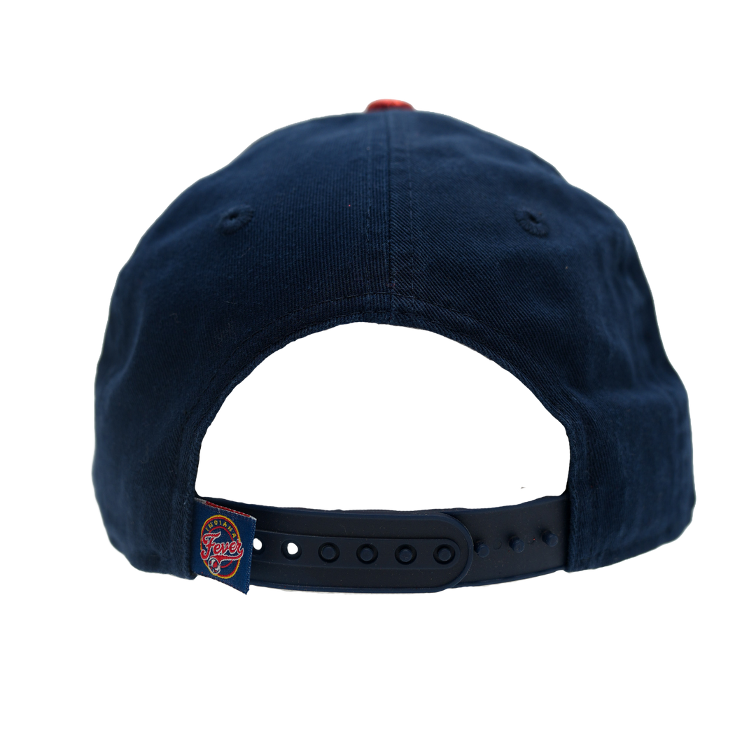 Youth Girls Indiana Fever Two-Tone 9Forty Hat in Navy by New Era