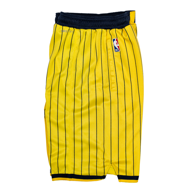 Youth Indiana Pacers 26-27' Statement Swingman Shorts in Gold by Jordan