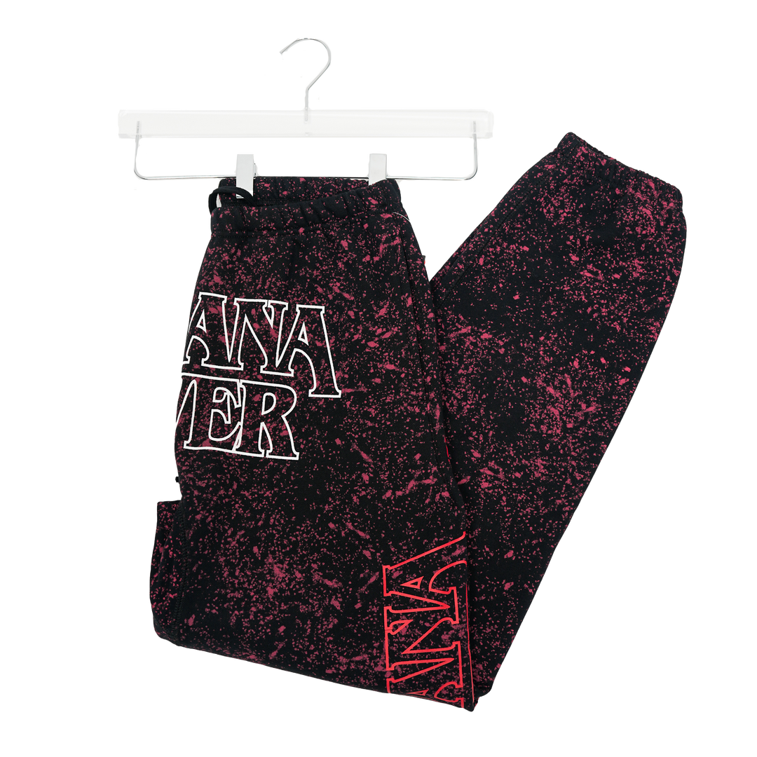Adult Indiana Fever Stranger Things Hawkins Varsity Sweatpants in Black by Round21