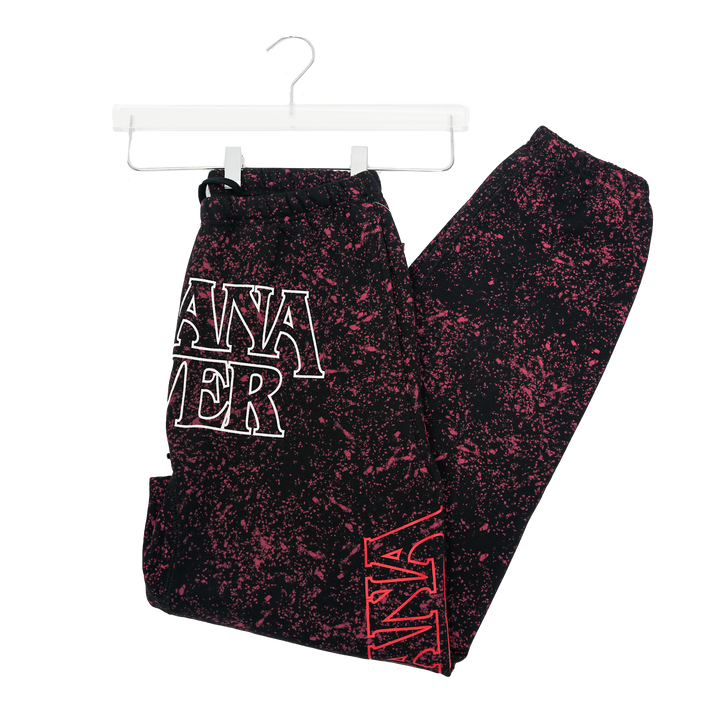 Adult Indiana Fever Stranger Things Hawkins Varsity Sweatpants in Black by Round21