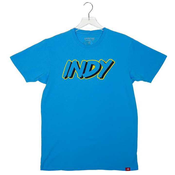 Adult Indiana Pacers 24-25' CITY EDITION INDY Bingham T-shirt in Blue by Sportiqe