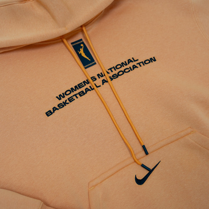 Adult Indiana Fever WNBA Standard Issue Hooded Sweatshirt in Tan by Nike