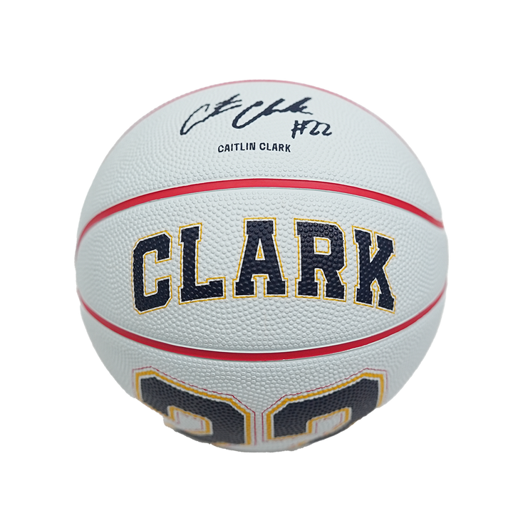 Indiana Fever Caitlin Clark #22 Mini Basketball in White by Wilson