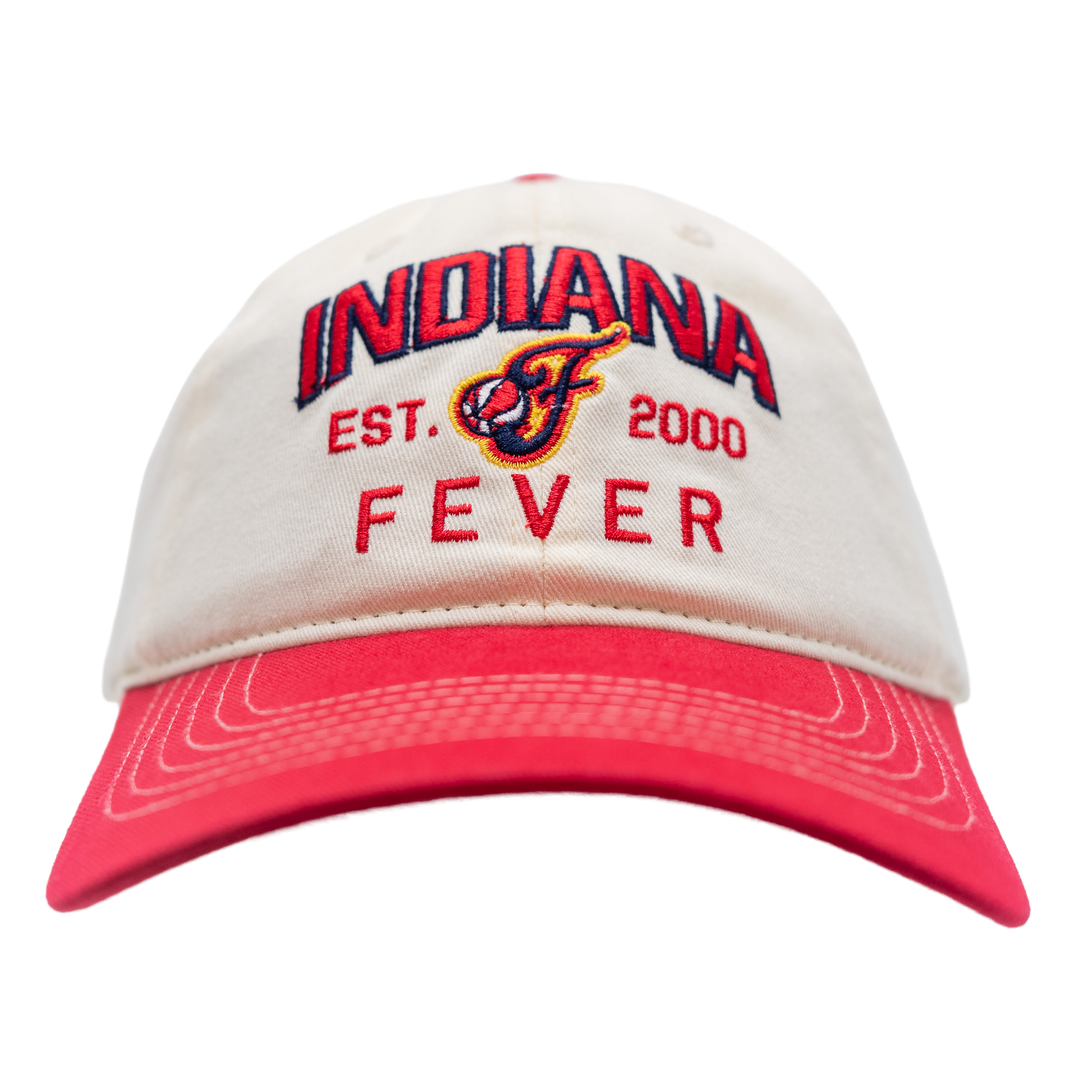 Cap with 'Indiana Fever' text and logo on a white background