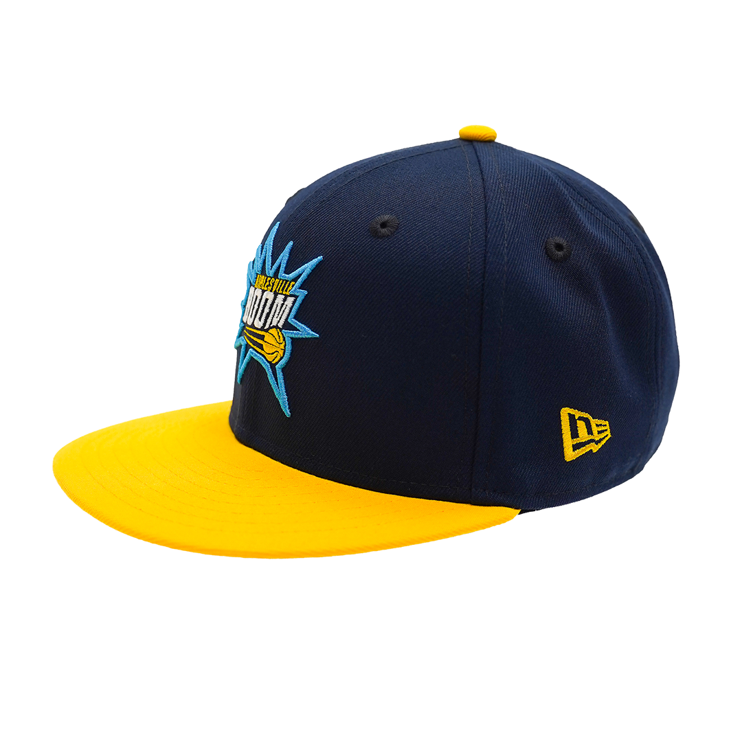 Youth Noblesville Boom Two-Tone 9Fifty Hat in Navy by New Era