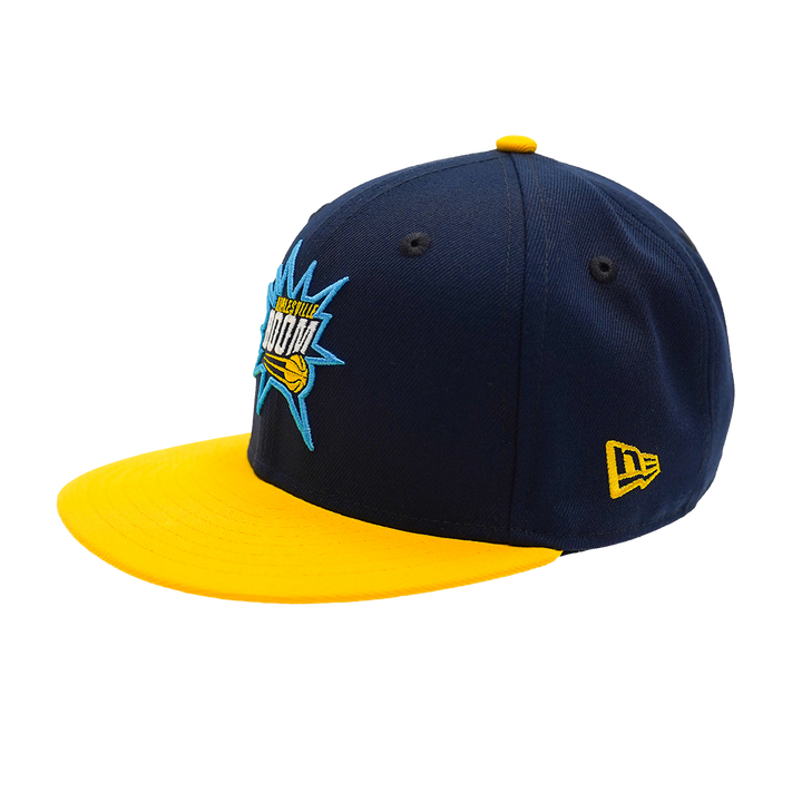 Youth Noblesville Boom Two-Tone 9Fifty Hat in Navy by New Era