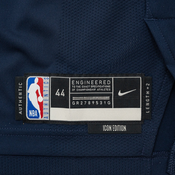 Adult Indiana Pacers #0 Tyrese Haliburton Authentic Icon Jersey in Navy by Nike