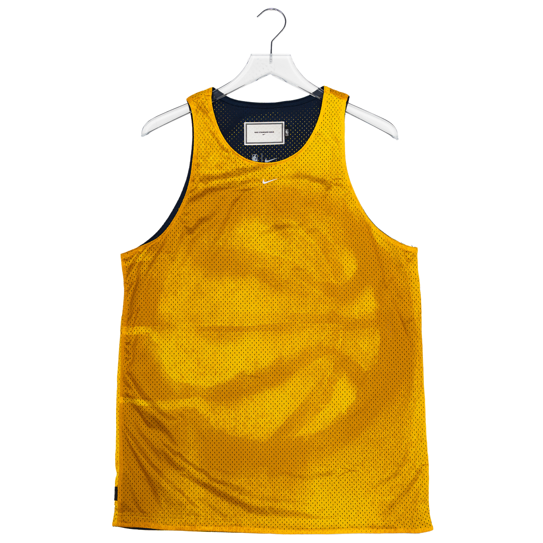Adult Indiana Pacers 26-27' Mesh Practice Jersey in Gold by Nike