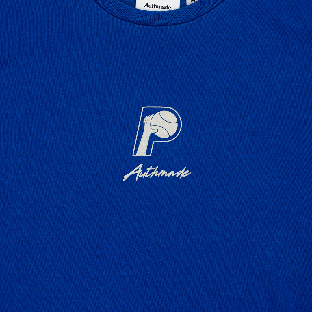 Adult Indiana Pacers Hardwood Classics Classic T-shirt in Blue by Authmade