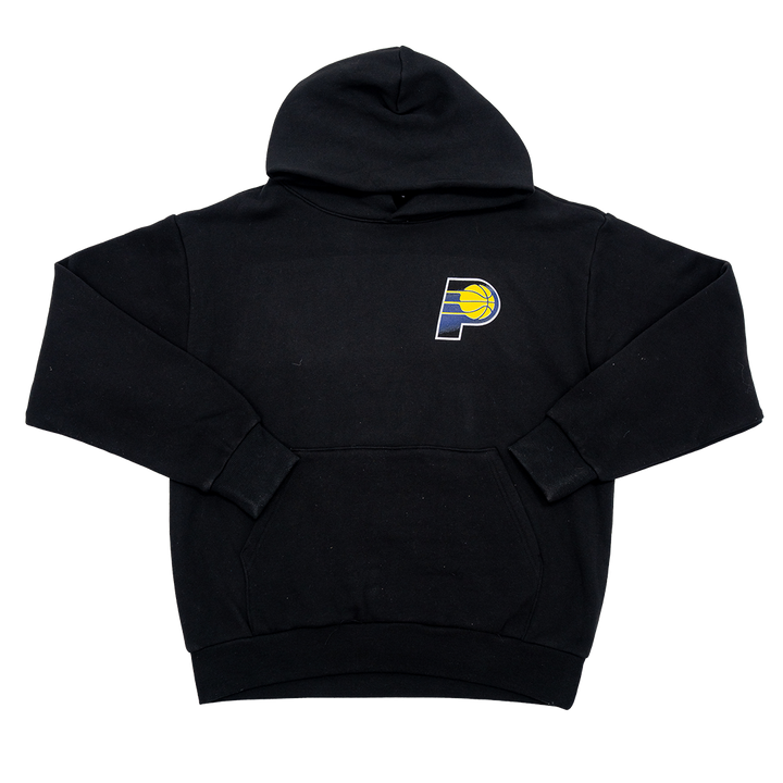 Adult Indiana Pacers 2025 NBA Playoffs Swish Hooded Sweatshirt in Charcoal by Authmade
