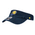 Adult Indiana Pacers Primary Logo Clean Up Visor in Navy by 47' - Angled Left Side View