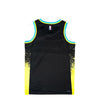 Adult Indiana Pacers 23-24' CITY EDITION Wordmark Swingman Jersey in Black by Nike - Back View