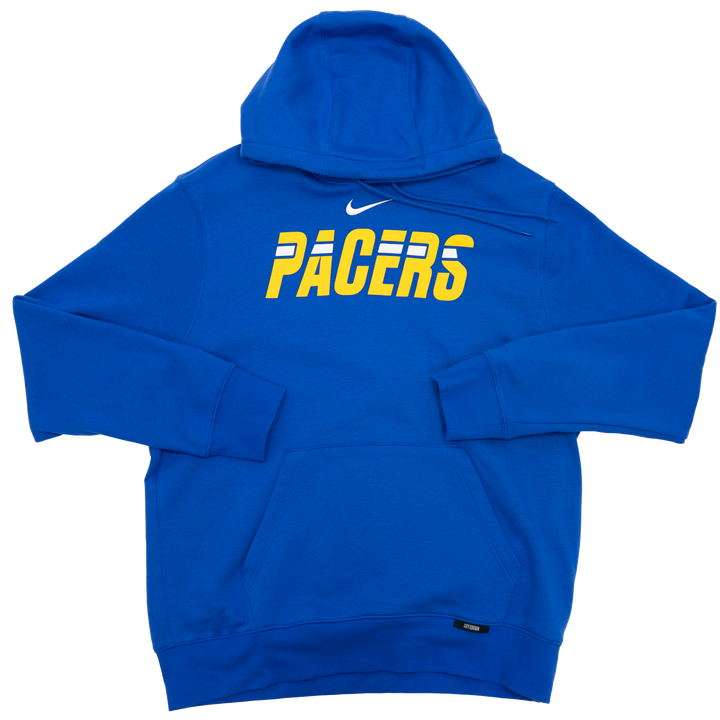 Adult Indiana Pacers 25-26' CITY EDITION Primary Logo Hooded Sweatshirt in Royal by Nike