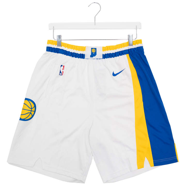 Adult Indiana Pacers 25-26 CITY EDITION Swingman Shorts in White by Nike
