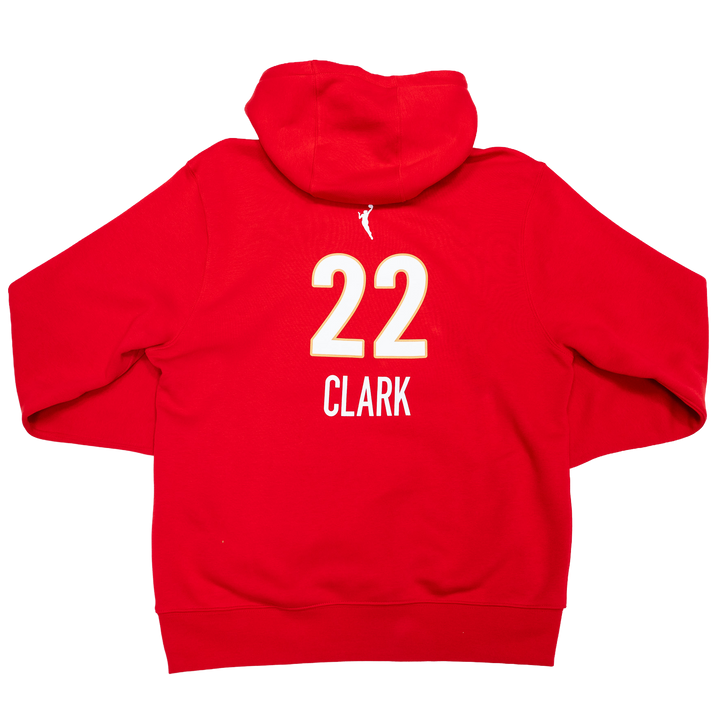 Adult Indiana Fever #22 Caitlin Clark 2026 Rebel Name and Number Sweatshirt in Red by Nike