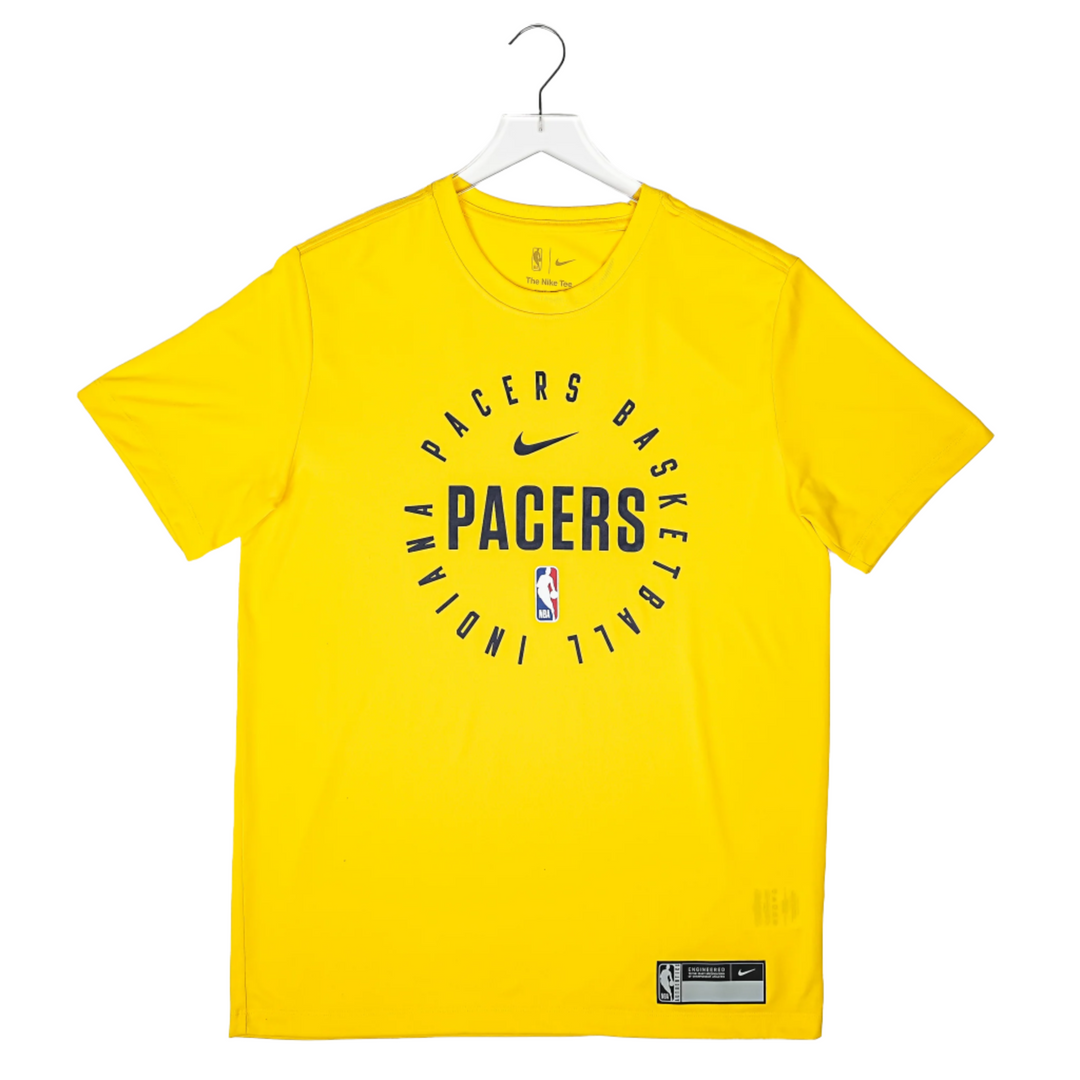 Adult Indiana Pacers 24 25 Practice T shirt in Gold by Nike Pacers Team Store