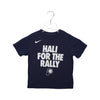 Toddler Indiana Pacers 2024 NBA Playoffs Hali For The Rally T-shirt in Navy by Nike