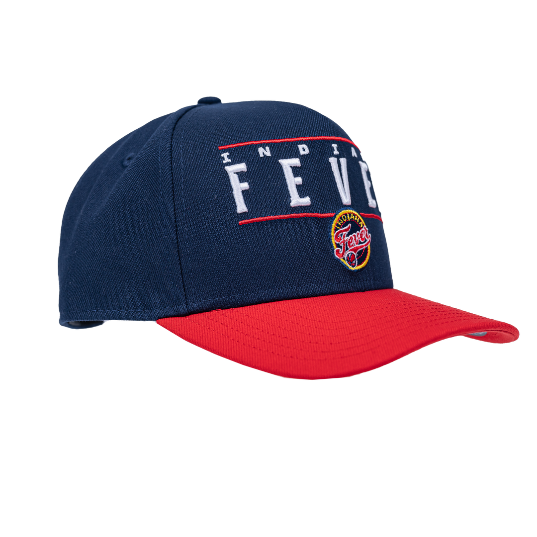 Adult Indiana Fever 2025 WNBA Draft 9Fifty Hat in Navy by New Era