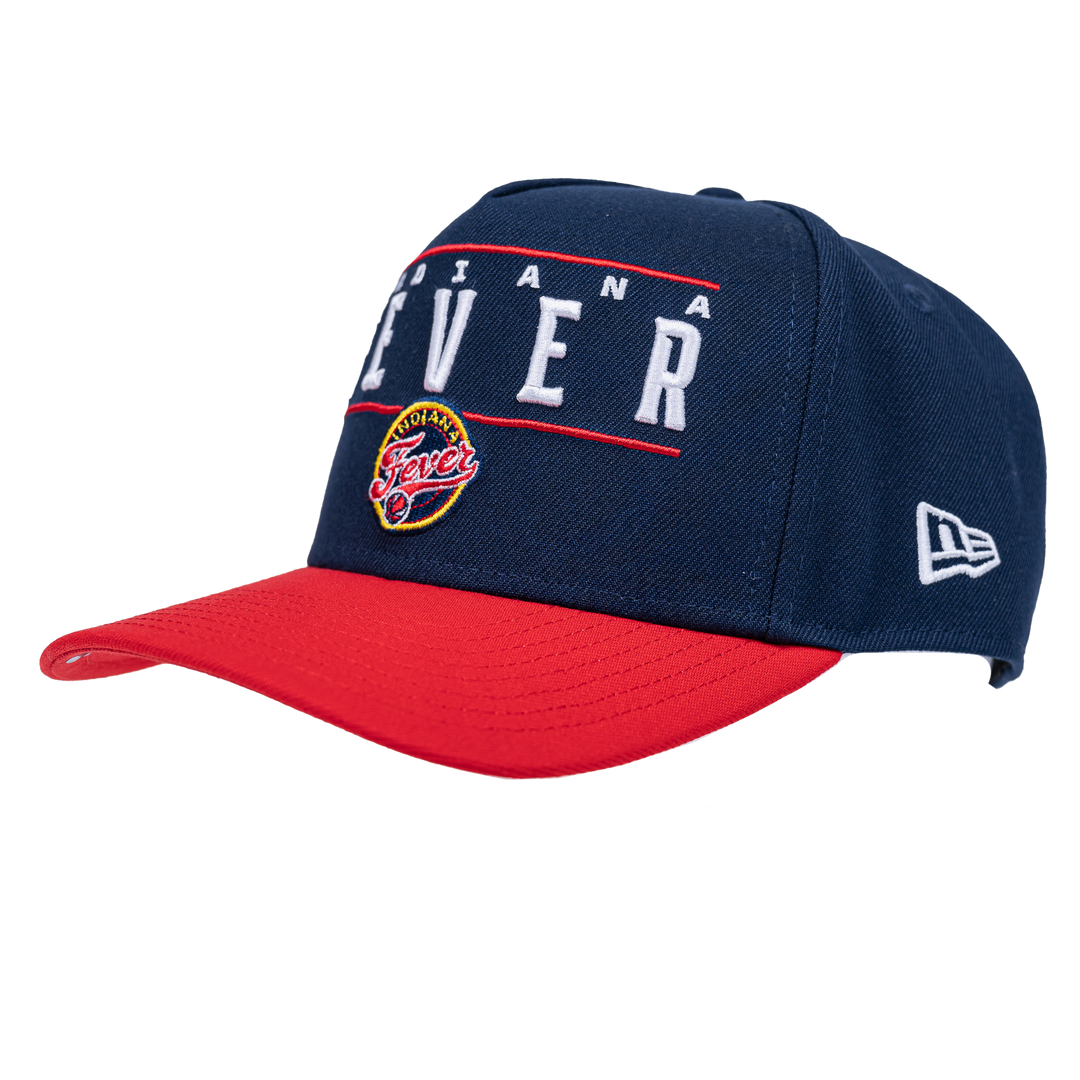 Adult Indiana Fever 2025 WNBA Draft 9Fifty Hat in Navy by New Era