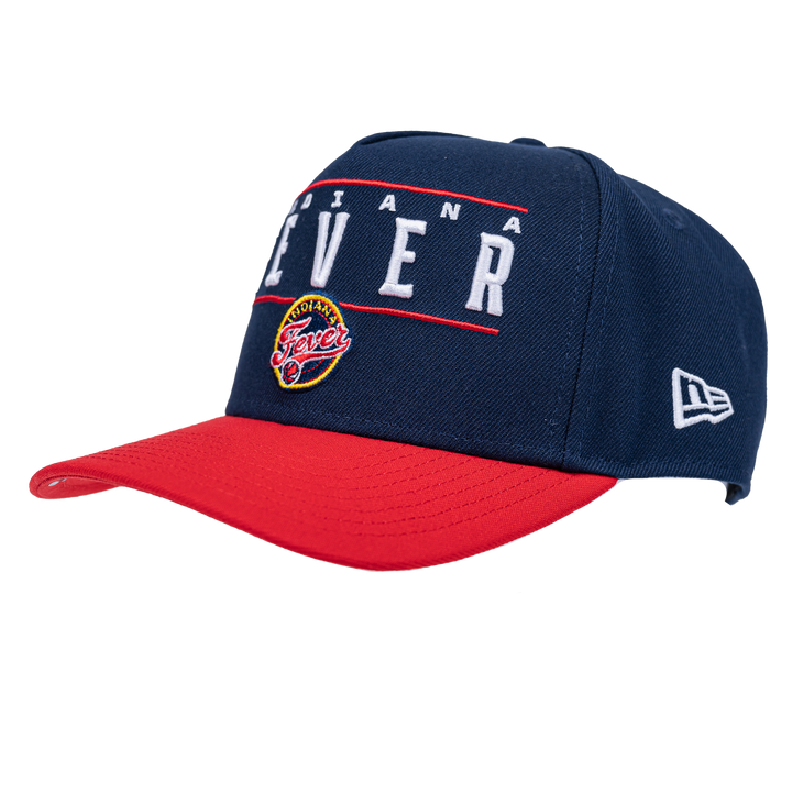 Adult Indiana Fever 2025 WNBA Draft 9Fifty Hat in Navy by New Era