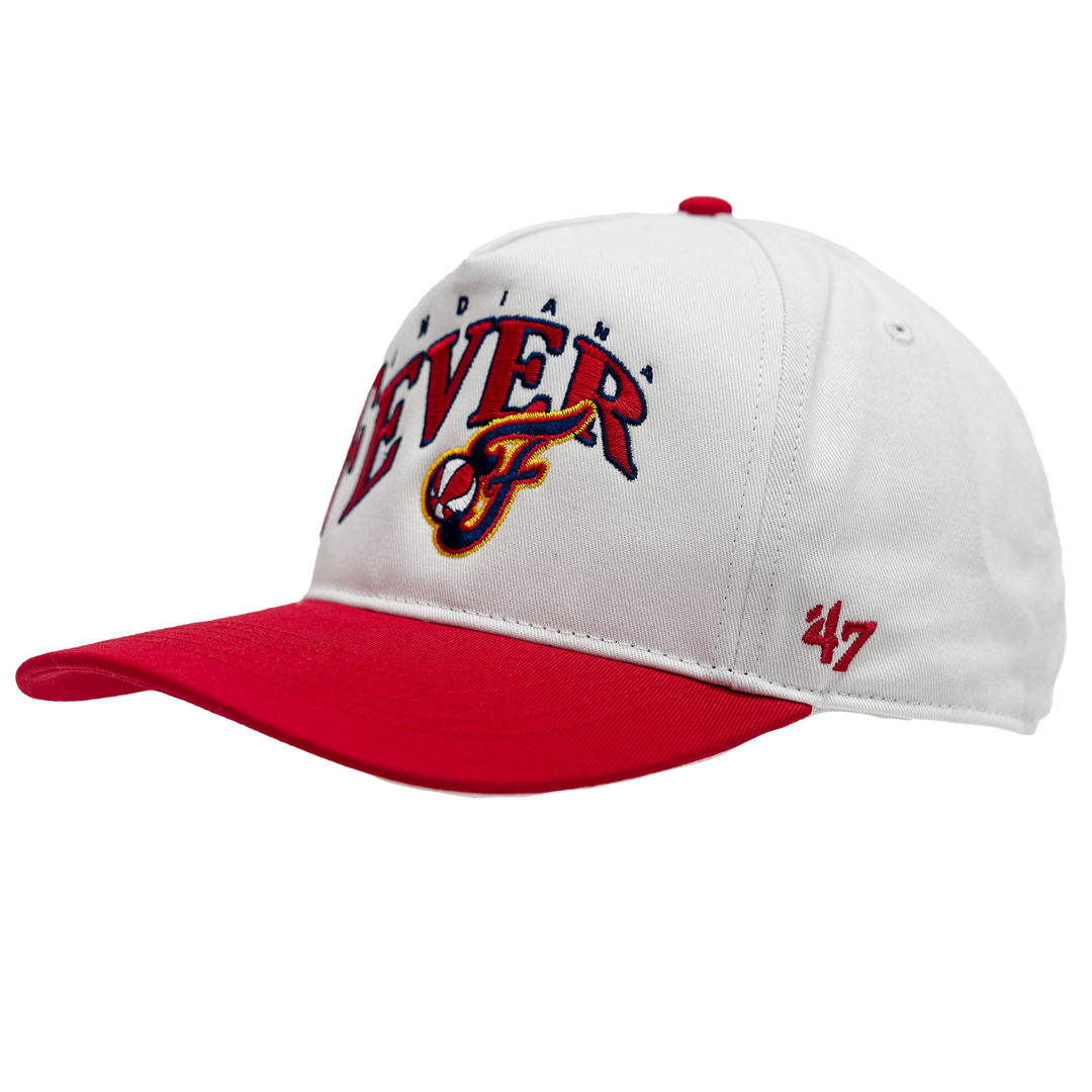 Adult Indiana Fever Wave Hitch Hat in White by '47