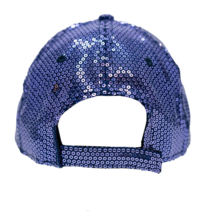 Women's Indiana Pacers Sequin 9Forty Hat in Navy by New Era