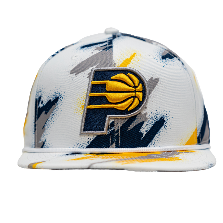 Adult Indiana Pacers Two-Tone Color Pack 9Fifty Hat in White by New Era