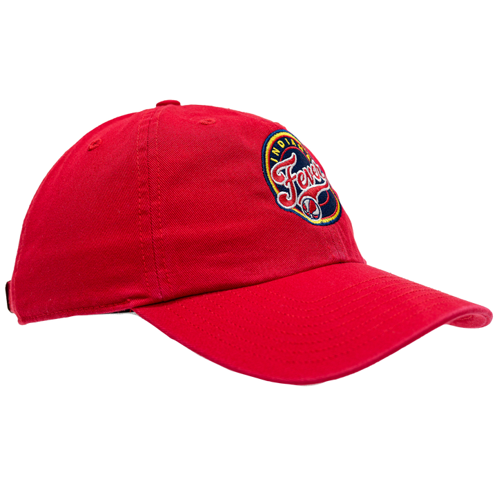 Adult Indiana Fever Primary Logo Clean-Up Hat in Red by '47