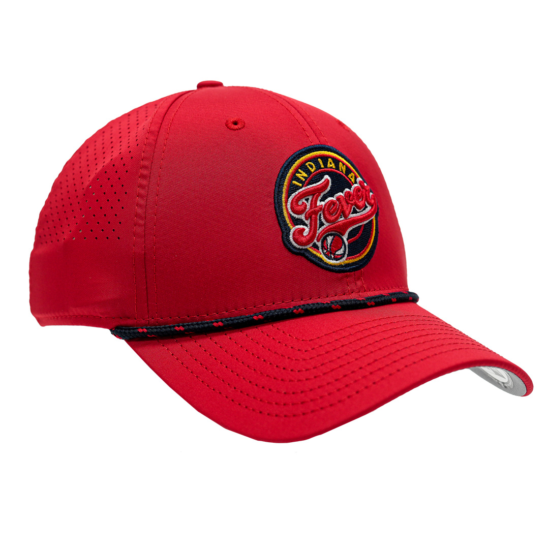 Adult Indiana Fever Perforated 39Thirty Hat in Red by New Era
