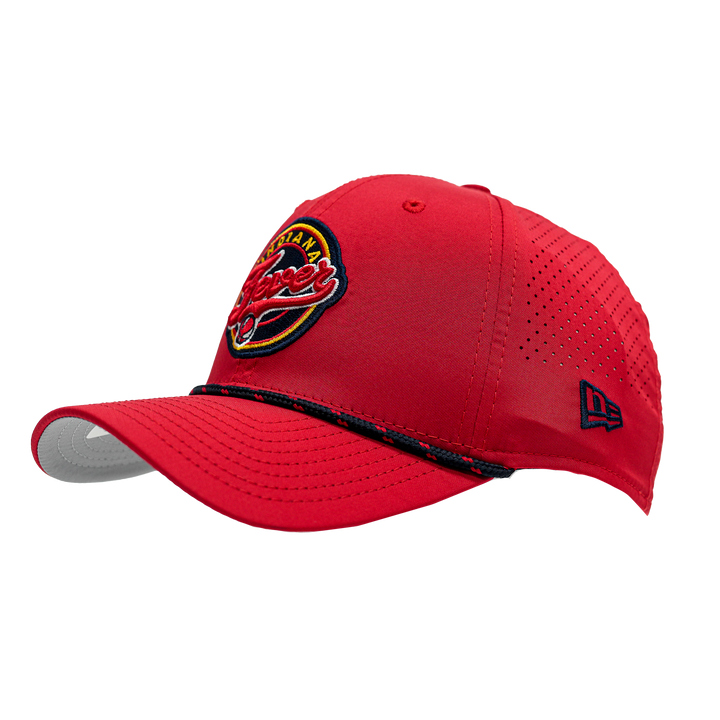 Adult Indiana Fever Perforated 39Thirty Hat in Red by New Era