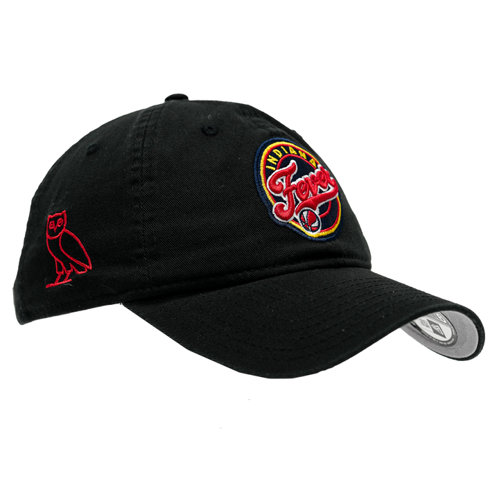 Adult Indiana Fever x OVO 9Twenty Hat in Black by New Era