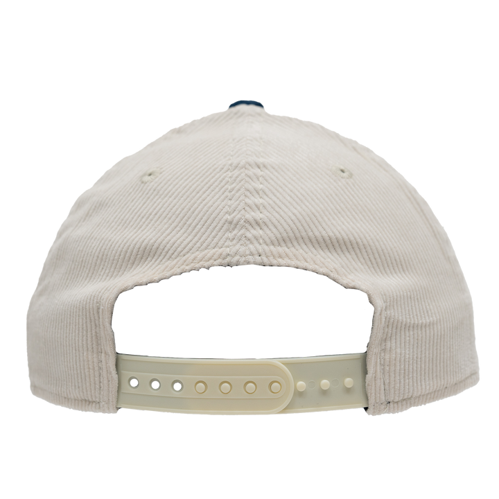 Adult Indiana Pacers Two-Tone Corduroy Sided A Frame 9Forty Hat in Tan by New Era