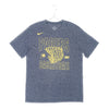 Adult Indiana Pacers Net Wordmark Marled T-shirt in Navy by Nike