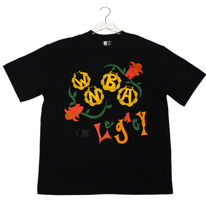 Adult Indiana Fever Juneteenth Legacy T-Shirt in Black by Round21