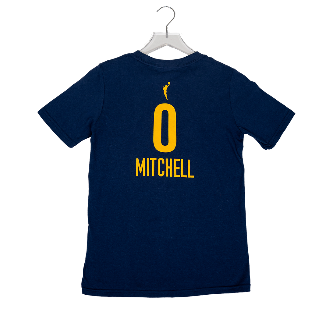 Youth Indiana Fever #0 Kelsey Mitchell Explorer Name and Number T