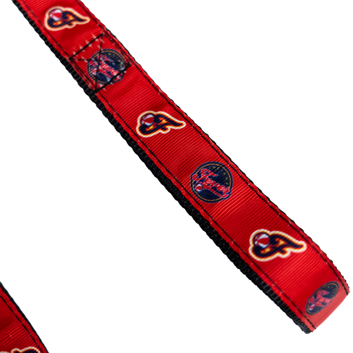 Indiana Fever Pet Collar in Red by All Star Dogs Size L