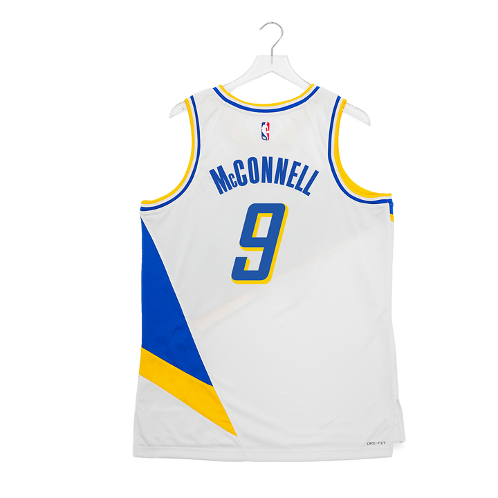 Adult Indiana Pacers #9 T.J. McConnell 25-26' CITY EDITION Swingman Jersey in White by Nike