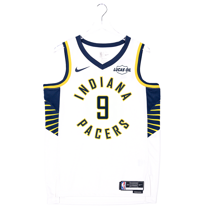Adult Indiana Pacers #9 T.J. McConnell Association Swingman Jersey in White by Nike