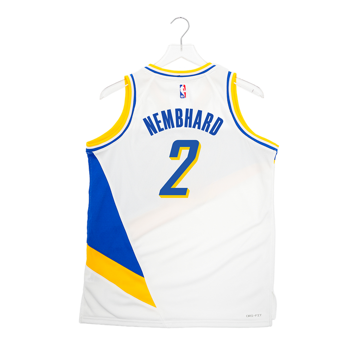 Youth Indiana Pacers #2 Andrew Nembhard 25-26' CITY EDITION Swingman Jersey in White by Nike