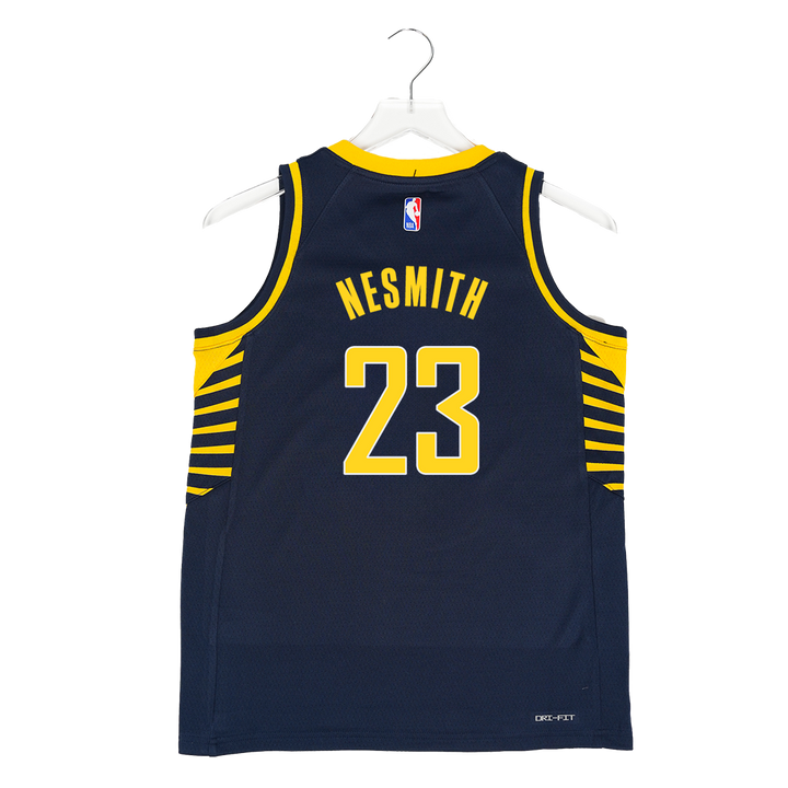 Youth Indiana Pacers #23 Aaron Nesmith Icon Swingman Jersey in Navy by Nike