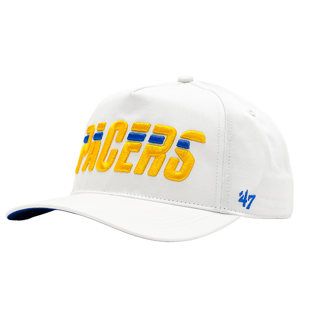 Adult Indiana Pacers 25-26' CITY EDITION Hitch Hat in White by '47