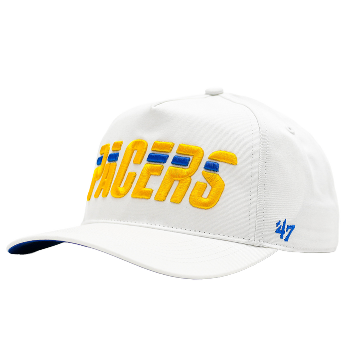 Adult Indiana Pacers 25-26' CITY EDITION Hitch Hat in White by '47